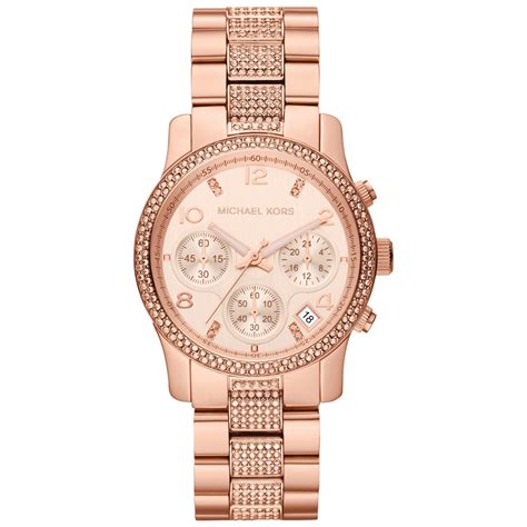 michael kors watch womens rose gold|Michael Kors 251408.